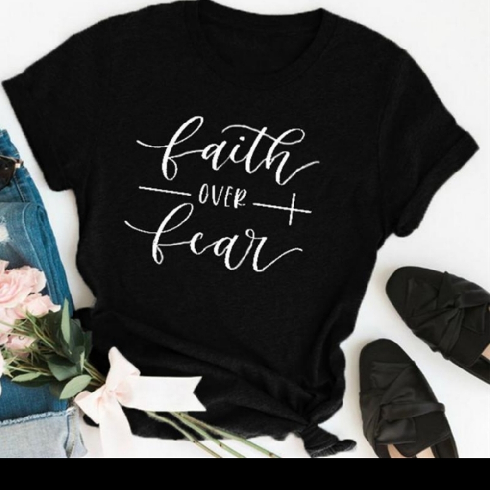 NWOT Faith Shirt Graphic Tee